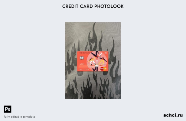 цифровая загрузка Афганистана Pashtany Bank шаблон Mastercard Photolook спереди